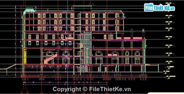 khách sạn tân cổ điển,khách sạn 7 tầng tân cổ điển,khách sạn Đức Huy