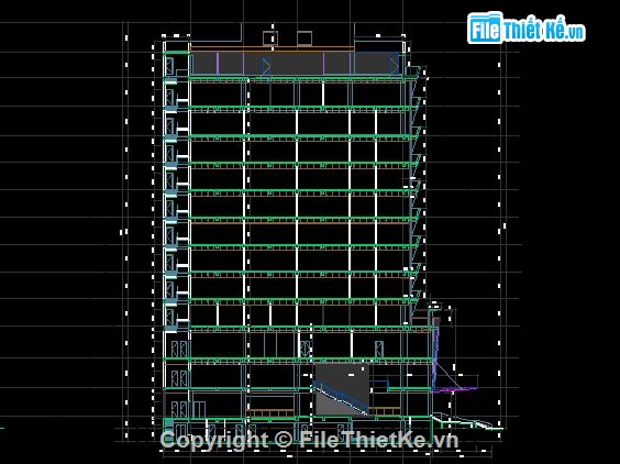 khách sạn,thiết kế khách sạn,tầng hầm,Bản vẽ thiết kế khách sạn,Bản vẽ khách sạn,Khách sạn 4 sao