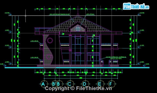 bản vẽ thiết kế trường mầm non,thiết kế bản vẽ thi công,thiết kế thi công,cải tạo trường mầm non