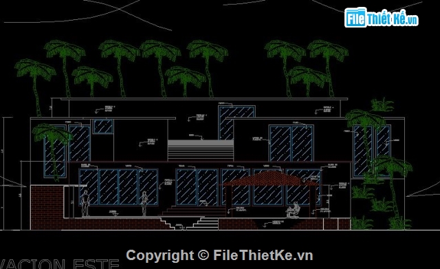 Thiết kế kiến trúc,kiến trúc biệt thự,bản vẽ biệt thự,các mẫu biệt thự