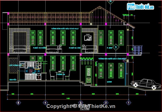 Bản vẽ nhà phố,nhà 2 tầng,kiến trúc 2tầng,mẫu nhà 2 tầng đẹp