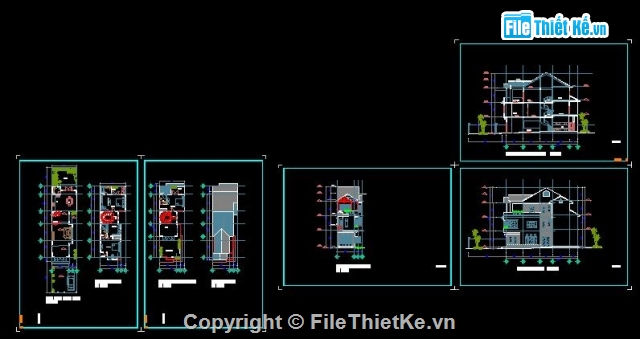 Bản vẽ nhà phố,nhà 3 tầng,nhà phố 3 tầng,kiến trúc đẹp,kiến trúc 3 tầng