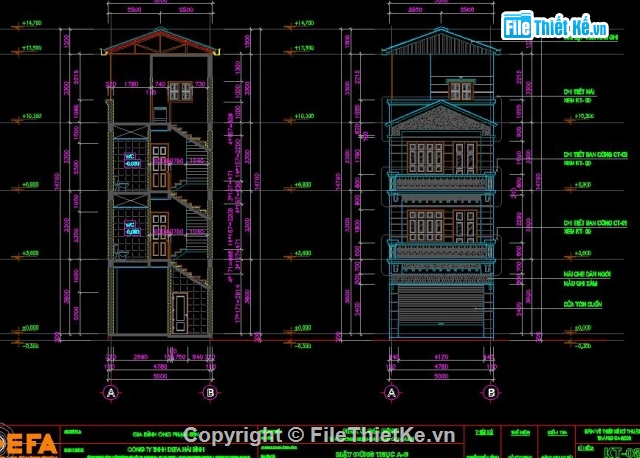 nhà phố 4 tầng,nhà kích thước 5 x 13m,nhà phố đẹp,thiết kế nhà phố