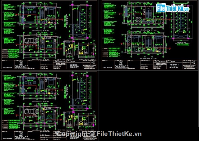 Bản vẽ nhà phố,kiến trúc 5 tầng,Bản vẽ kiến trúc nhà phố,Nhà phố 5x10m