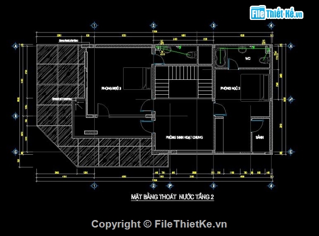 bản vẽ 3 tầng,nhà kích thước 8 x 17m,nhà phố 2 mặt tiền,nhà phố cá tính