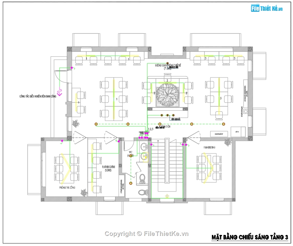 thiết kế điện,thiết kế nước,M&E,thiết kế văn phòng,autocad thiết kế điện nước văn phòng