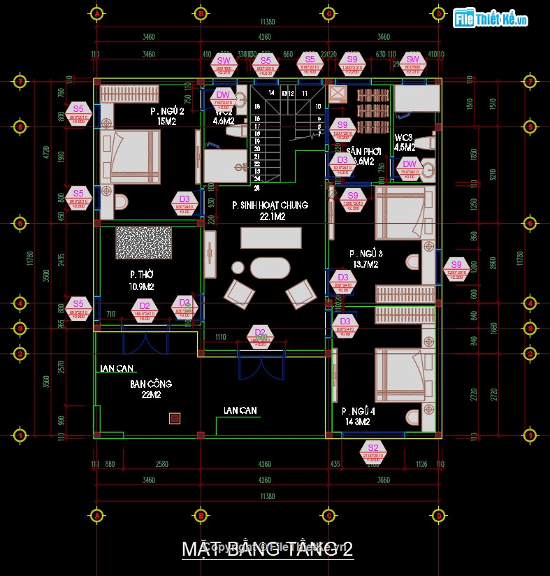 nhà 2 tầng mái nhật,nhà 2 tầng mái nhật kết hợp kinh doanh,nhà 2 tầng mái nhật mặt tiền 11.6m,11.6x12