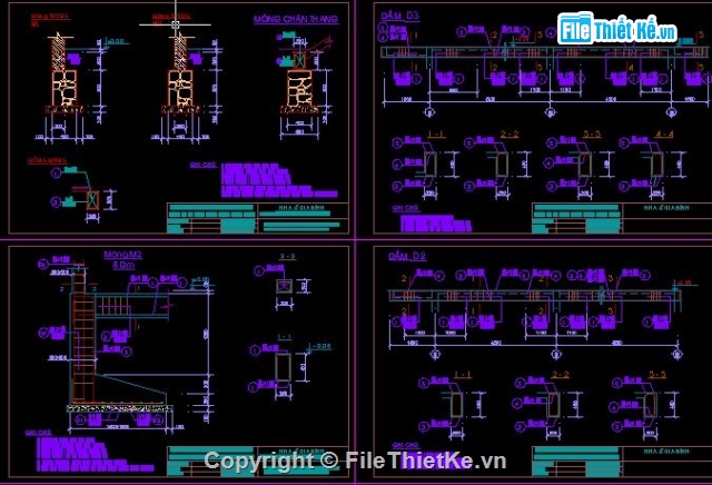 Bản vẽ thiết kế nhà 3 tầng,nhà kích thước 5mx 22.5m,thiết kế nhà 3 tầng đầy đủ kiến trúc và kết cấu