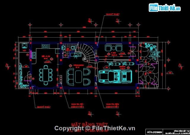 Thiết kế,Nhà 3 tầng KT 6x14m,Bản cad thiết kế,Nhà 3 tầng đẹp