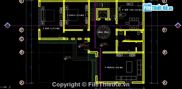 Nhà L,Nhà 3 tầng,nhà phố 3 tầng,nhà 3 mặt tiền,bản vẽ 3 tầng