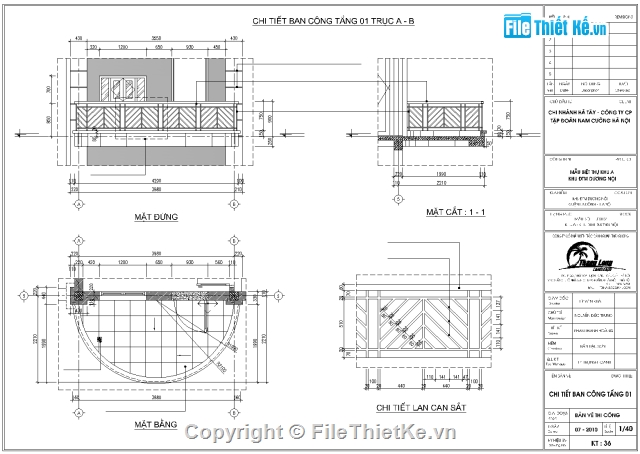Thiết kế biệt thự,biệt thự 2 tầng,biệt thự 9x22m