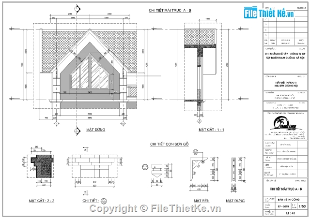 Thiết kế biệt thự,biệt thự 2 tầng,biệt thự 9x22m