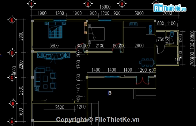 bản vẽ nhà cấp 4,thiết kế nhà cấp 4,mẫu nhà cấp 4 đẹp