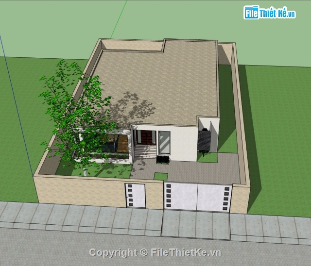 nhà cấp 4,nhà cấp 4 đẹp,thiết kế nhà cấp 4,thiết kế nhà đẹp,thiết kế nhà,nhà