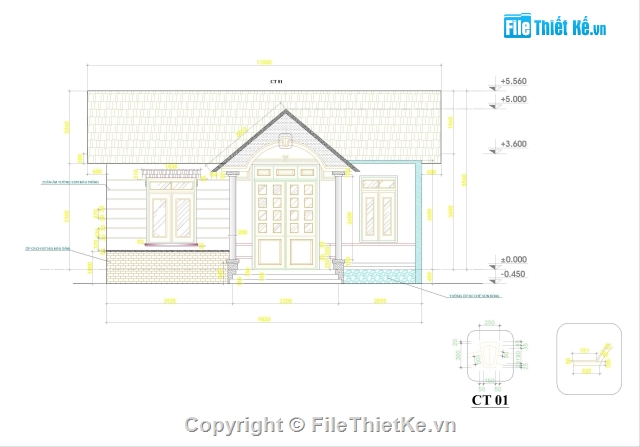 thiết kế nhà cấp 4,bản vẽ thiết kế,nhà cấp 4 đơn giản,xây nhà cấp 4 giá rẻ