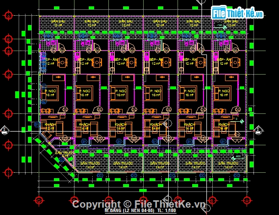 Bản vẽ,Bản vẽ autocad,kiến trúc nhà công vụ,đầy đủ từ kiến trúc,kiến trúc 1  tầng,Bản vẽ kiến trúc Nhà