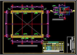 nhà để xe 13.5m x 11m,nhà để xe chuyên dụng,nhà xưởng gara,bản vẽ thiết kế nhà để xe ô tô