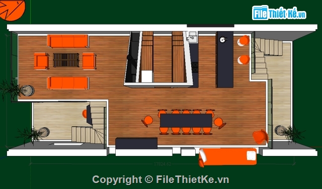 thiết kế nhà ở,biệt thự đẹp,nhà biệt thự,nhà biệt thự đẹp,7.5x18m