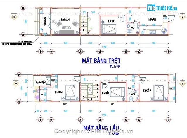 Bản vẽ,Nhà phố,Nhà 2 tầng,Nhà 2 tầng đẹp,Nhà phố 3.9x18m