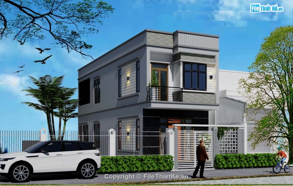 Nhà 2 tầng,Nhà phố 2 tầng,Bản vẽ thiết kế Nhà 2 tầng,full bản vẽ nhà phố rộng 5m,nhà phố 2 tầng rộng 5m,file cad nhà phố 2 tầng