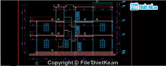 Bản vẽ nhà phố,thiết kế nhà phố 2 tầng,thiết kế nhà