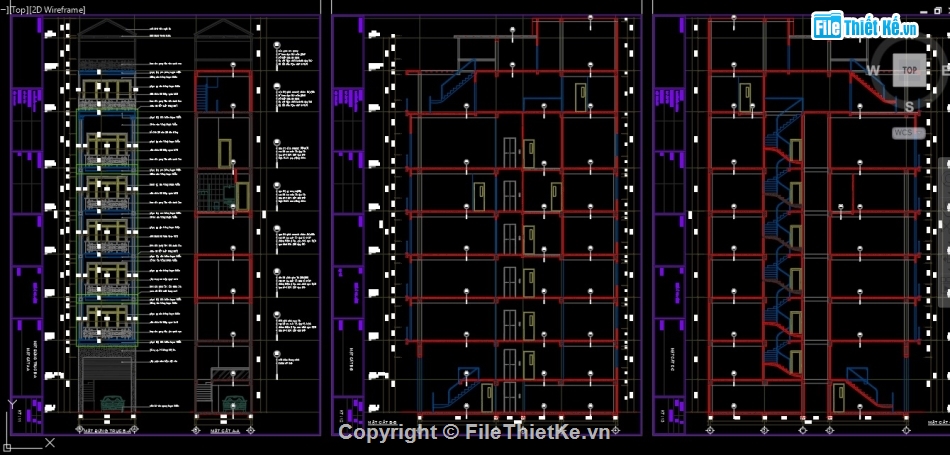 Nhà phố 4.5x15m  cao 7 tầng,nhà phố 7 tầng 1 tum,file cad nhà phố 7 tầng 1 tum,mẫu nhà phố 7 tầng 1 tum