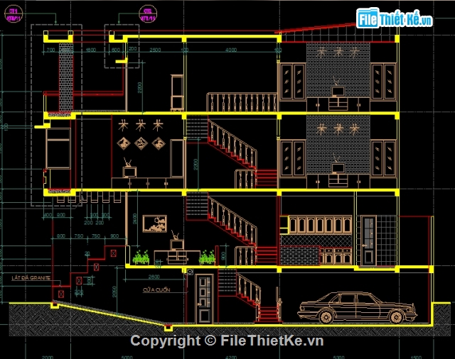 full kiến trúc nhà phố,full nhà phố,nhà phố full,thiết kế nhà,kiến trúc nhà,bản thiết kế