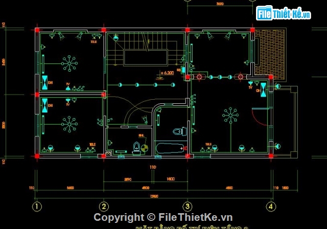 Nhà phố kích thước 7x17m,nhà phố 3 tầng rưỡi,nhà dạng biệt thự