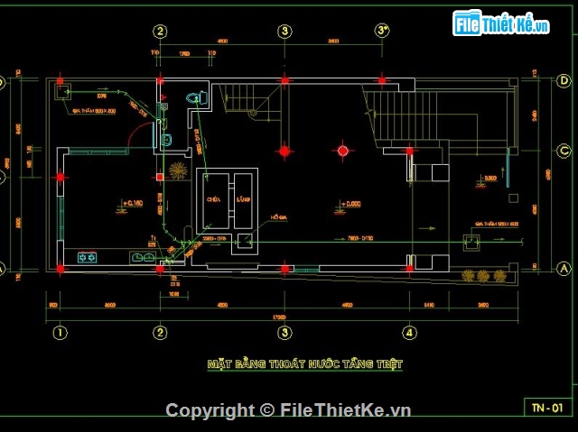 Nhà phố kích thước 7x17m,nhà phố 3 tầng rưỡi,nhà dạng biệt thự