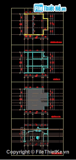 Bản vẽ nhà thờ họ,Nhà thờ họ 3 gian,Thiết kế nhà thờ họ 3 gian,File cad nhà thờ họ