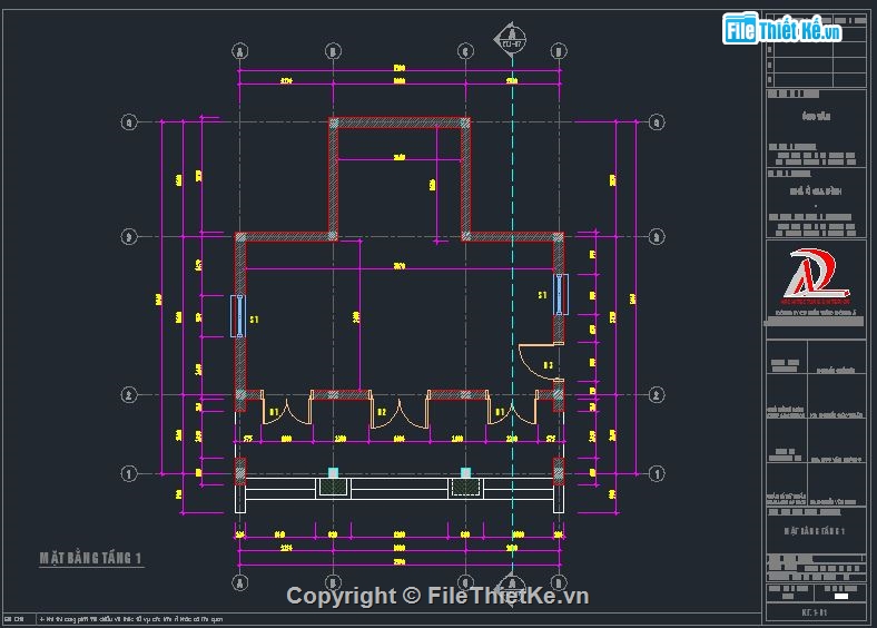 nhà thờ 5 gian 7.29x8.049m,file 3dsmax+autocad full kiến trúc - kết cấu,bản vẽ nhà thờ họ 5 gian,thiết kế nhà thờ họ 5 gian