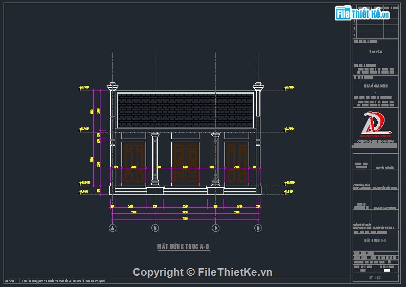 nhà thờ 5 gian 7.29x8.049m,file 3dsmax+autocad full kiến trúc - kết cấu,bản vẽ nhà thờ họ 5 gian,thiết kế nhà thờ họ 5 gian