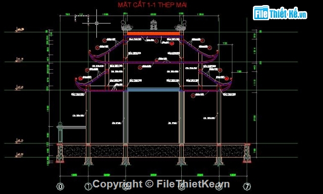 thiết kế nhà thờ,Bản vẽ nhà thờ họ,Bản vẽ thiết kế kè