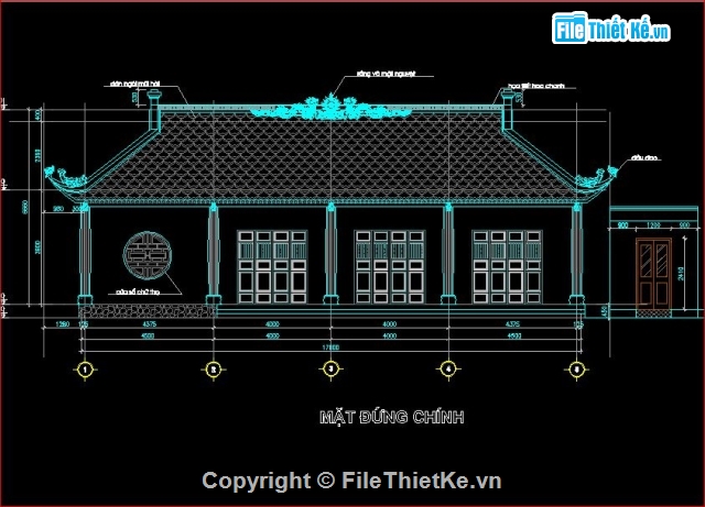 kiến trúc nhà văn hóa,kết cấu nhà văn hóa,điện nước nhà văn hóa,nhà văn hóa xã Hà Dương