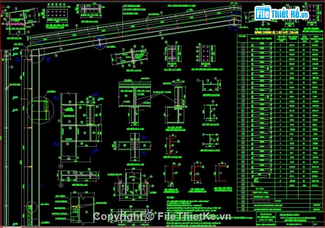 chi tiết kết cấu nhà xưởng,khung zamil,chi tiết kèo,kết cấu thép zamil,thiết kế nhà xưởng