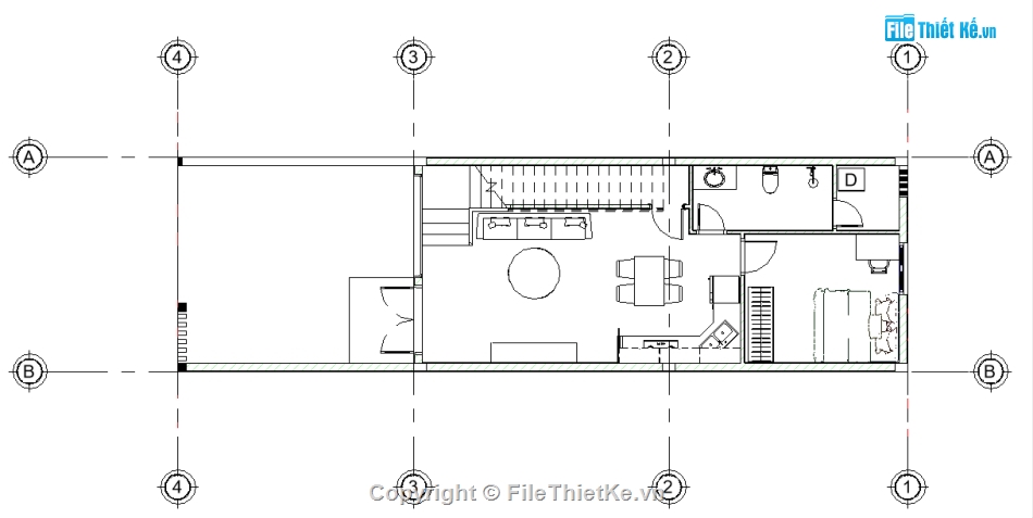 Bản vẽ nhà phố,nhà hiện đại,thiết kế nhà 2 tầng,thiết kế nhà phố 2 tầng,nhà phố revit