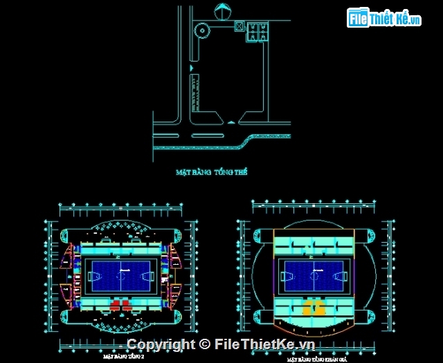 Thiết kế sân bóng rổ 2 tầng,Bản vẽ sân bóng rổ 2 tầng,sân bóng rổ,file cad sân bóng