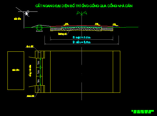 Bản vẽ,nền đường,mặt đường