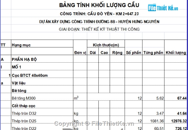 thiết kế bản vẽ thi công,cầu 3 nhịp 12m,khổ cầu B=6+2x0.5m,bản vẽ thiết kế cầu