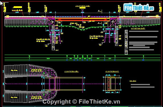 thiết kế cầu,Thiết kế thi công cầu dầm T,Thi công cầu dầm T 1 nhịp 33m,Thiết kế cầu dầm T