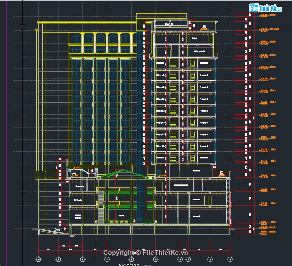 bản vẽ cad khách sạn,Khách sạn tân sơn nhất,file cad khách sạn,Khách sạn 15 tầng,Bản vẽ thiết kế khách sạn,Mẫu bản vẽ Khách sạn 15 tầng