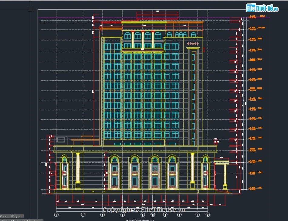 bản vẽ cad khách sạn,Khách sạn tân sơn nhất,file cad khách sạn,Khách sạn 15 tầng,Bản vẽ thiết kế khách sạn,Mẫu bản vẽ Khách sạn 15 tầng