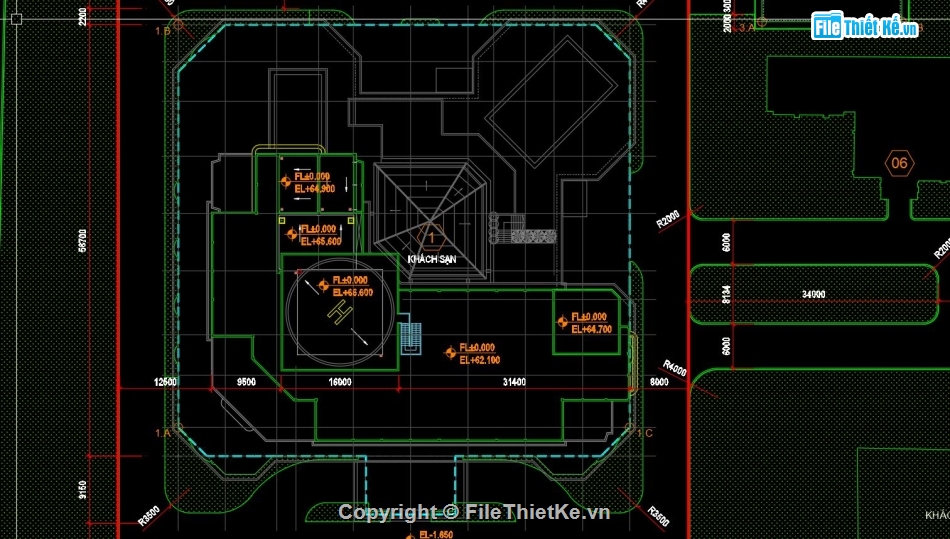 bản vẽ cad khách sạn,Khách sạn tân sơn nhất,file cad khách sạn,Khách sạn 15 tầng,Bản vẽ thiết kế khách sạn,Mẫu bản vẽ Khách sạn 15 tầng