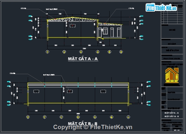 Bản vẽ nhà kho 22x30m,kiến trúc nhà kho công nghiệp,mẫu nhà kho 22x30m,bản vẽ nhà xưởng,thiết kế nhà kho