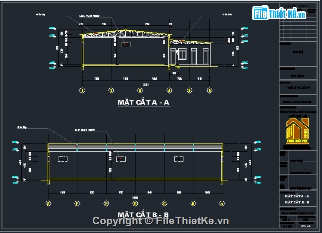 Bản vẽ nhà kho 22x30m,kiến trúc nhà kho công nghiệp,mẫu nhà kho 22x30m,bản vẽ nhà xưởng,thiết kế nhà kho