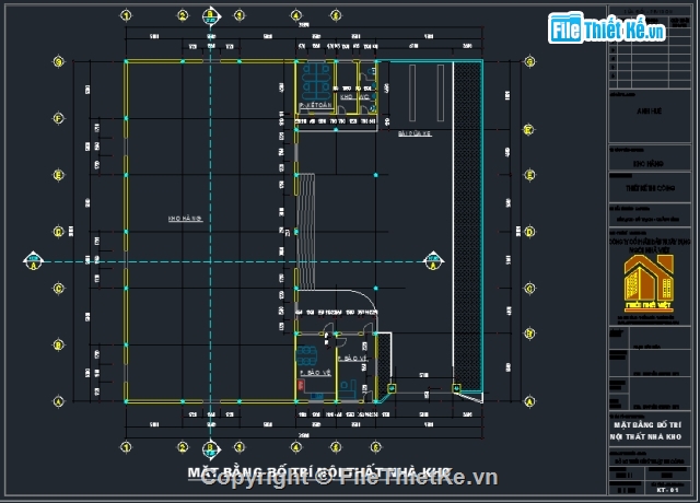 Bản vẽ nhà kho 22x30m,kiến trúc nhà kho công nghiệp,mẫu nhà kho 22x30m,bản vẽ nhà xưởng,thiết kế nhà kho