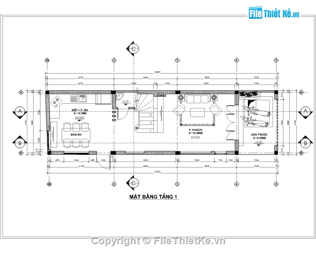 Bản vẽ nhà phố,4 tầng,nhà phố 4 tầng,4x15m