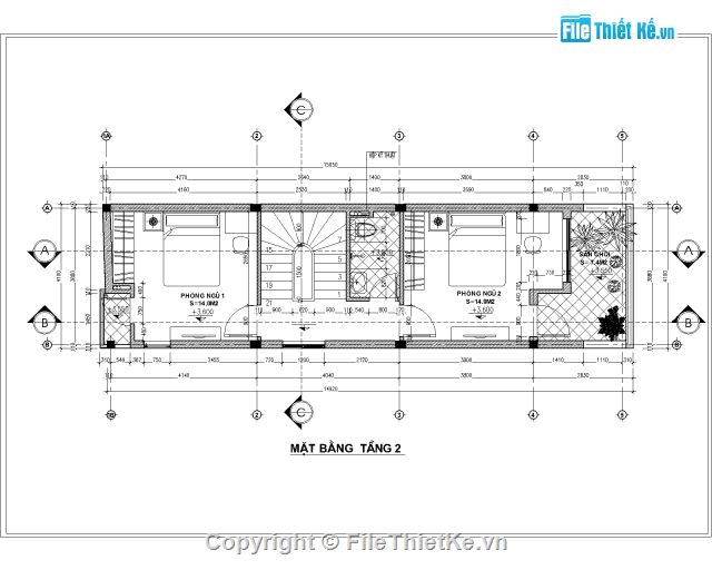 Bản vẽ nhà phố,4 tầng,nhà phố 4 tầng,4x15m