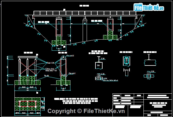 Bản vẽ dầm T,Sửa chữa cầu dầm T,sửa chưa khe co giãn lan can cầu,gia cường trụ cầu cũ