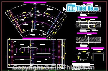 thiết kế cầu,thiết kế trắc ngang điển hình,Bản vẽ thiết kế cống,Bản vẽ thiết kế tường chắn